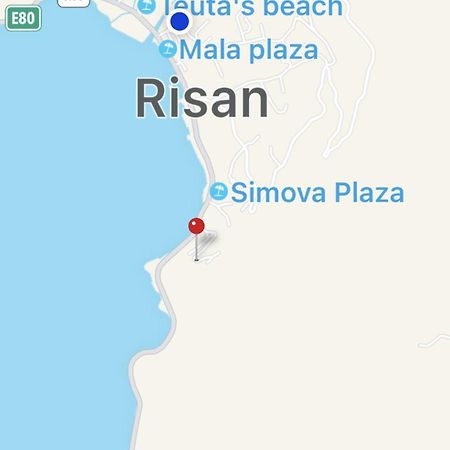Apartments Sneza Risan Kültér fotó