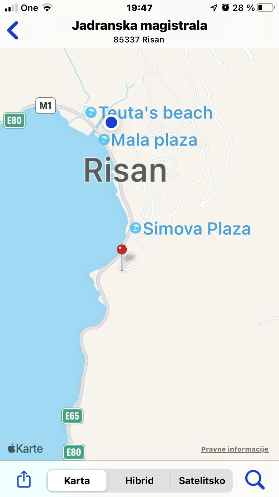 Apartments Sneza Risan Kültér fotó