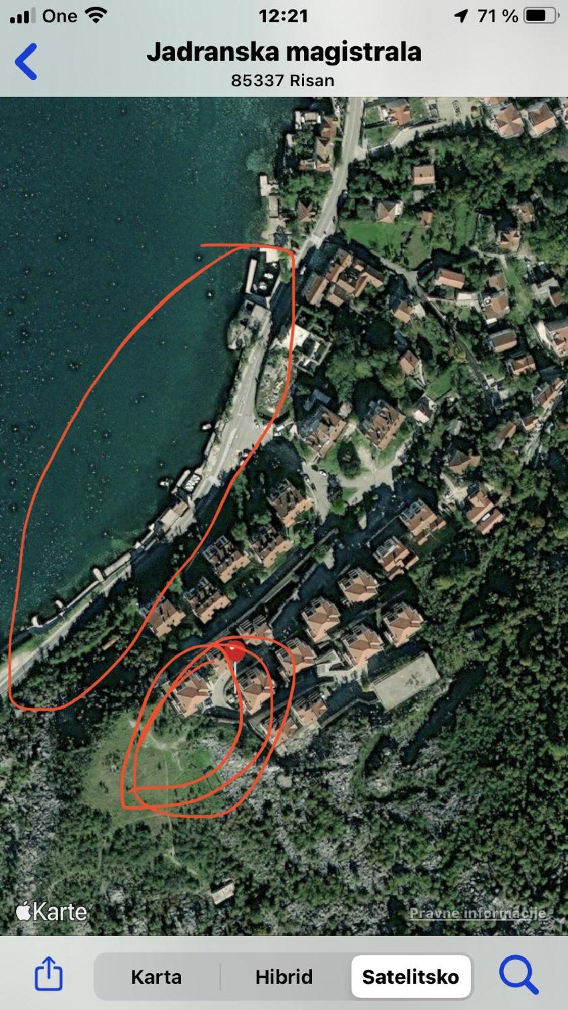 Apartments Sneza Risan Kültér fotó