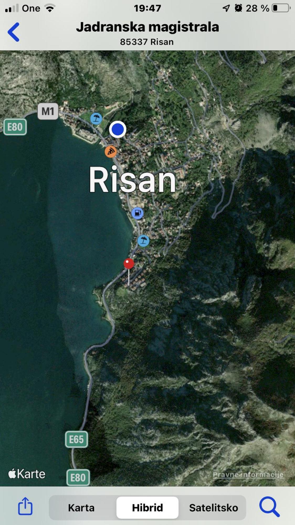 Apartments Sneza Risan Kültér fotó